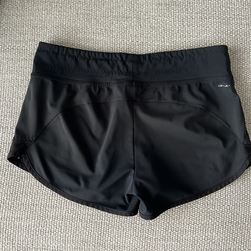 adidas Black Women's Athletic Shorts - Picture 2 of 2